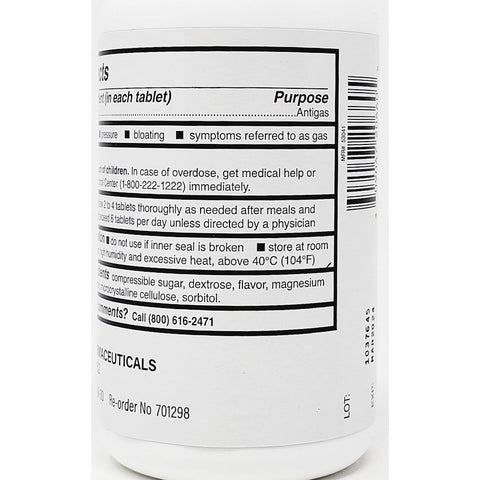 SIMETHICONE CW 80MG 100