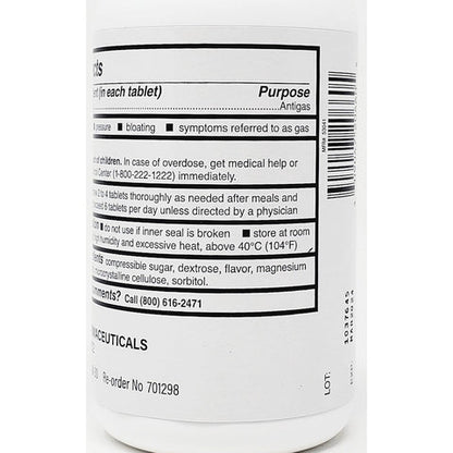 SIMETHICONE CW 80MG 100