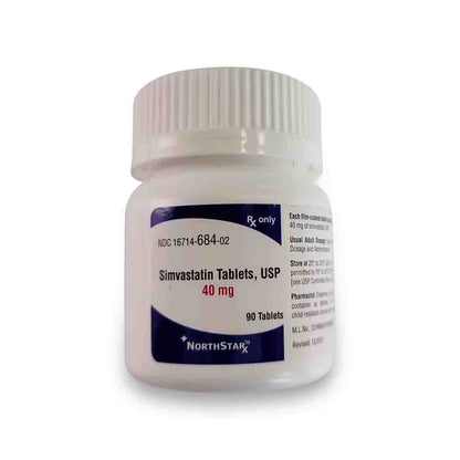 SIMVASTATIN TB 40MG 1000