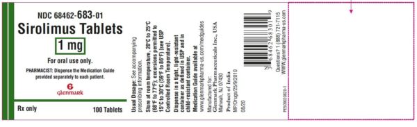 SIROLIMUS TB 1MG 100
