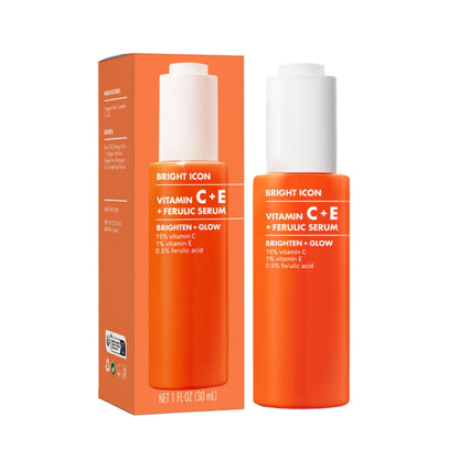 e.l.f. SKIN Bright Icon Vitamin C + E + Ferulic Face Serum, 1 oz