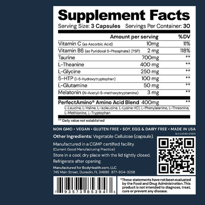 BRIGHTFULL SLEEP SUPP,BLKBRY,32 CT