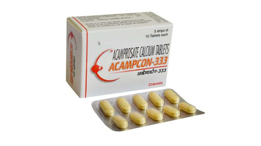 ACAMPROSATE CALC TB 333MG 180 DR