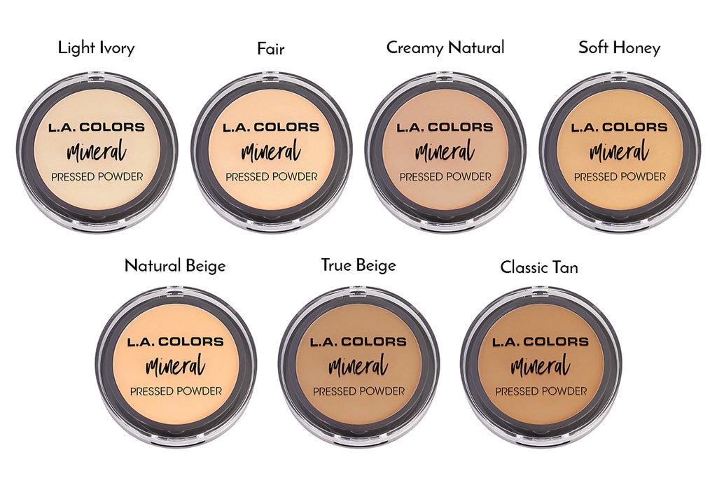 L.A. Colors Mineral Pressed Powder 373 Creamy Natural