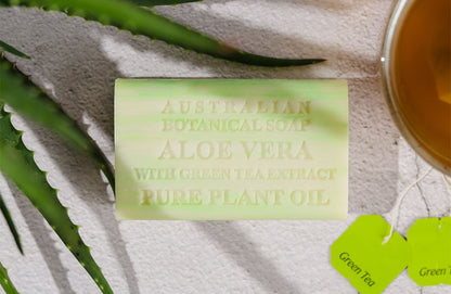 AUSTRALIAN BOTANICAL SOAP BAR SOAP,ALOE VERA