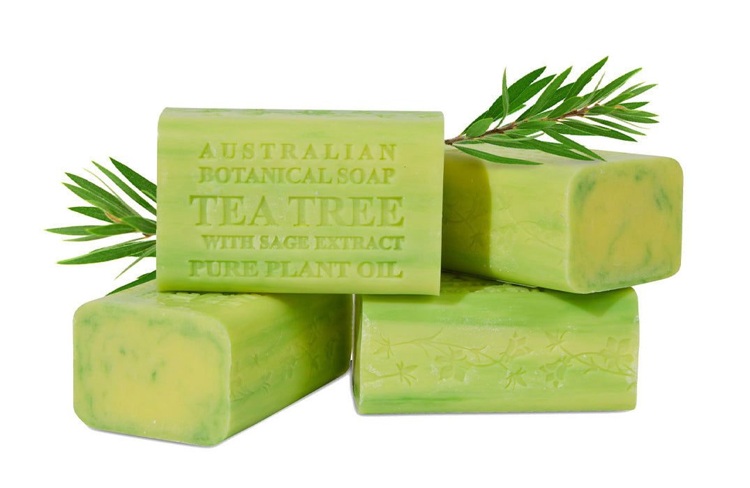 AUSTRALIAN BOTANICAL SOAP BAR SOAP,TEA TREE