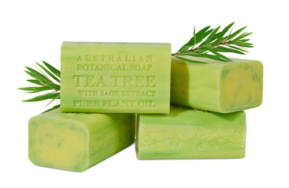 AUSTRALIAN BOTANICAL SOAP BAR SOAP,TEA TREE