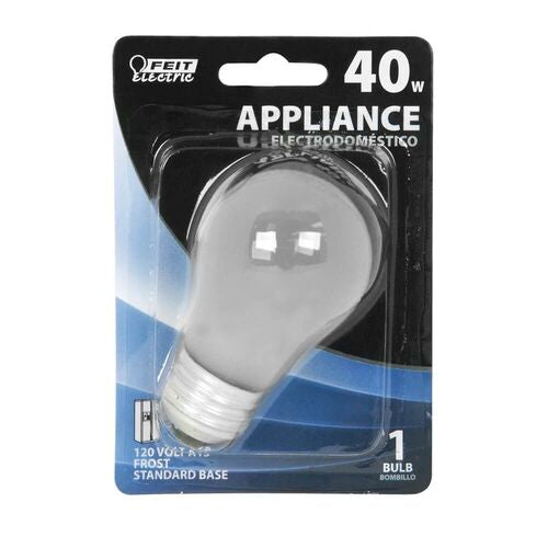 Feit Electric 40 Watt Incandescent Frosted A15 Clear Long Life Appliance Bulb