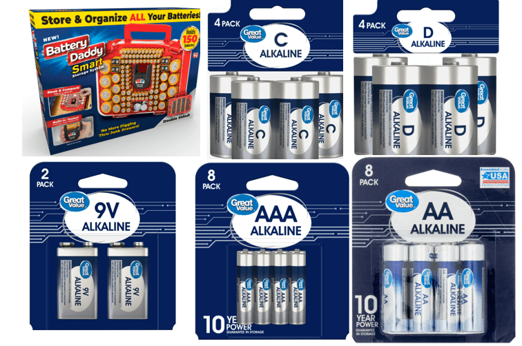 Battery Daddy Smart Storage System for Batteries