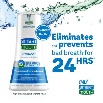 SMARTMOUTH CLINICAL DDS RINSE MINT 16OZ