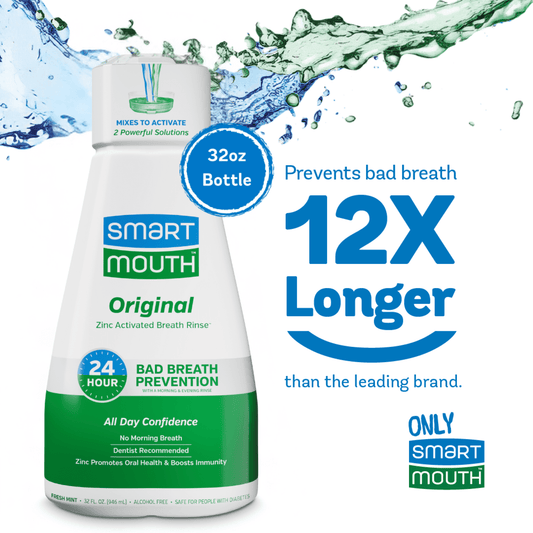 SMARTMOUTH ORIGINAL RINSE FRSH MINT 16OZ