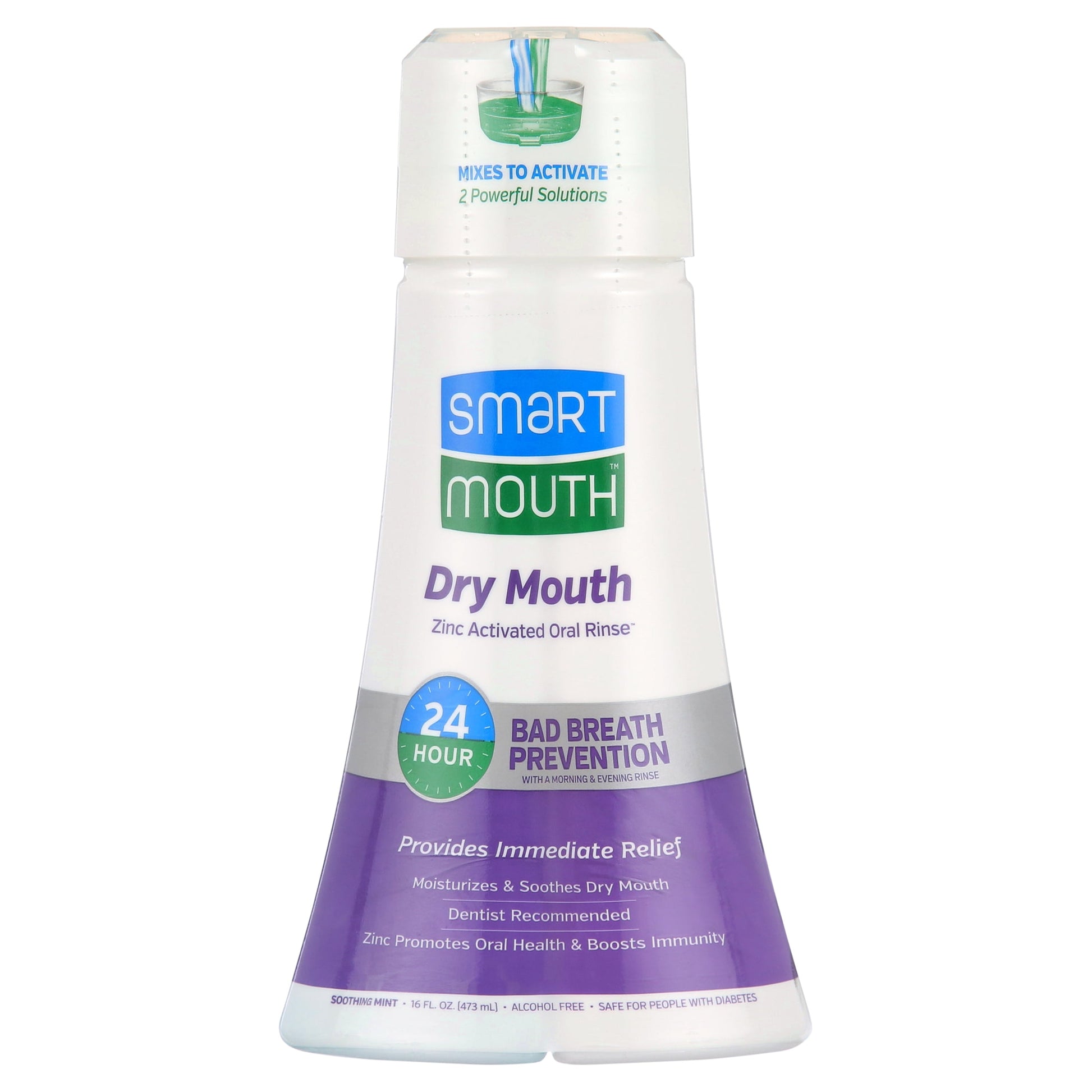 SMARTMOUTH DRY MOUTH ORAL RINSE LIQ 16OZ
