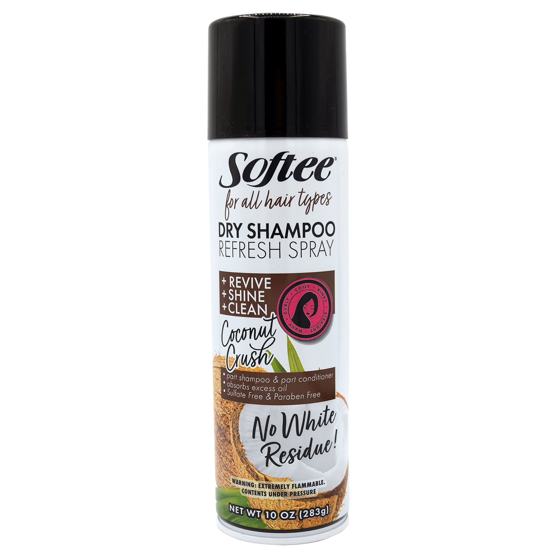 SOFTEE DRY CO-WASH W/COLOR 10OZ