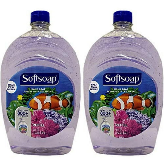 SOFTSOAP AQUARIUM LQ 50OZ REFILL