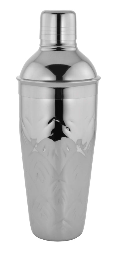 barY3 Stainless Steel Cocktail Shaker With Strainer - Silver, 18 oz