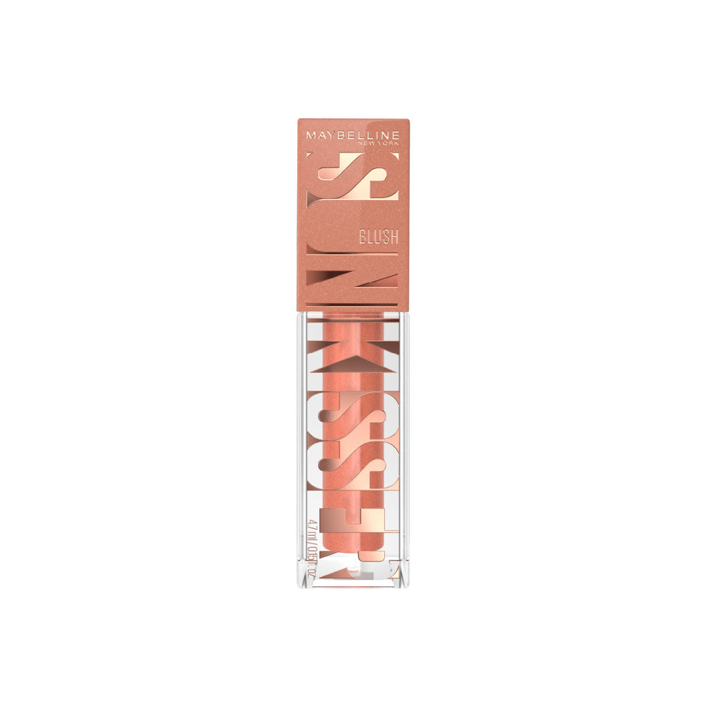 MAYBELLINE New York Sunkisser Multi-use Liquid Blush and Bronzer, 05 Blazing Blush, 0.23 oz