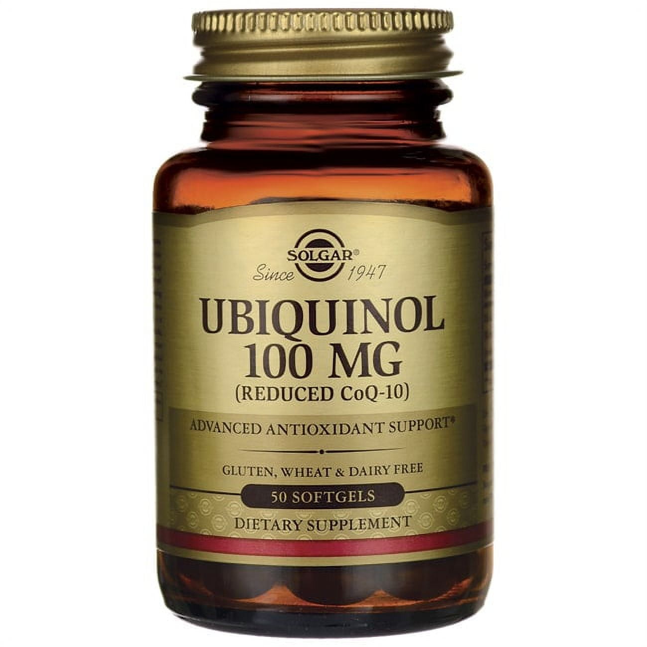 SOLGAR UBIQUINOL,100 MG