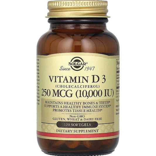 SOLGAR VITAMIN D3,10,000 IU