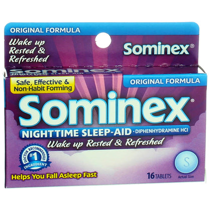 SOMINEX TB 25MG 16