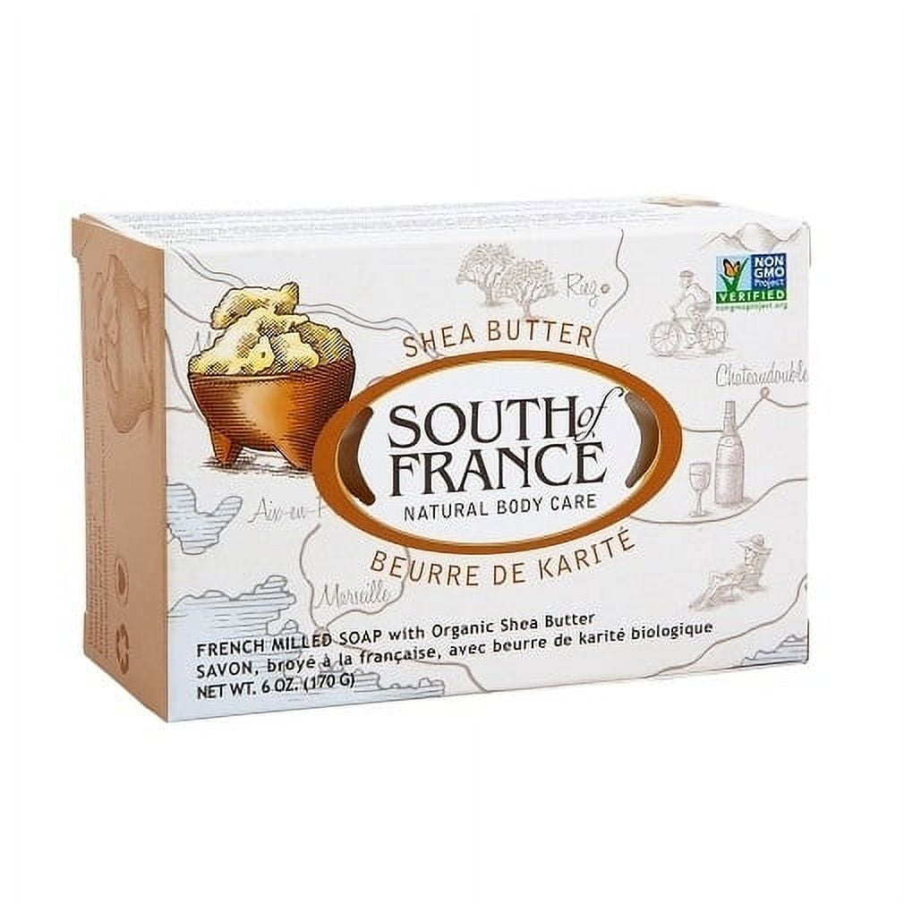 SOUTH OF FRANCE BAR SOAP,SHEA BUTTER