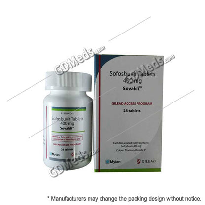 SOVALDI TB 400MG 28 CPLT