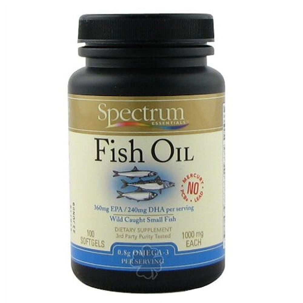 SPECTRUM ESSENTIALS FISH OIL W/VITAMIN D