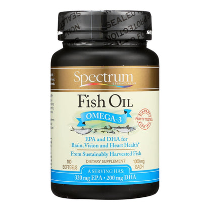 SPECTRUM ESSENTIALS FISH OIL,OMEGA 3