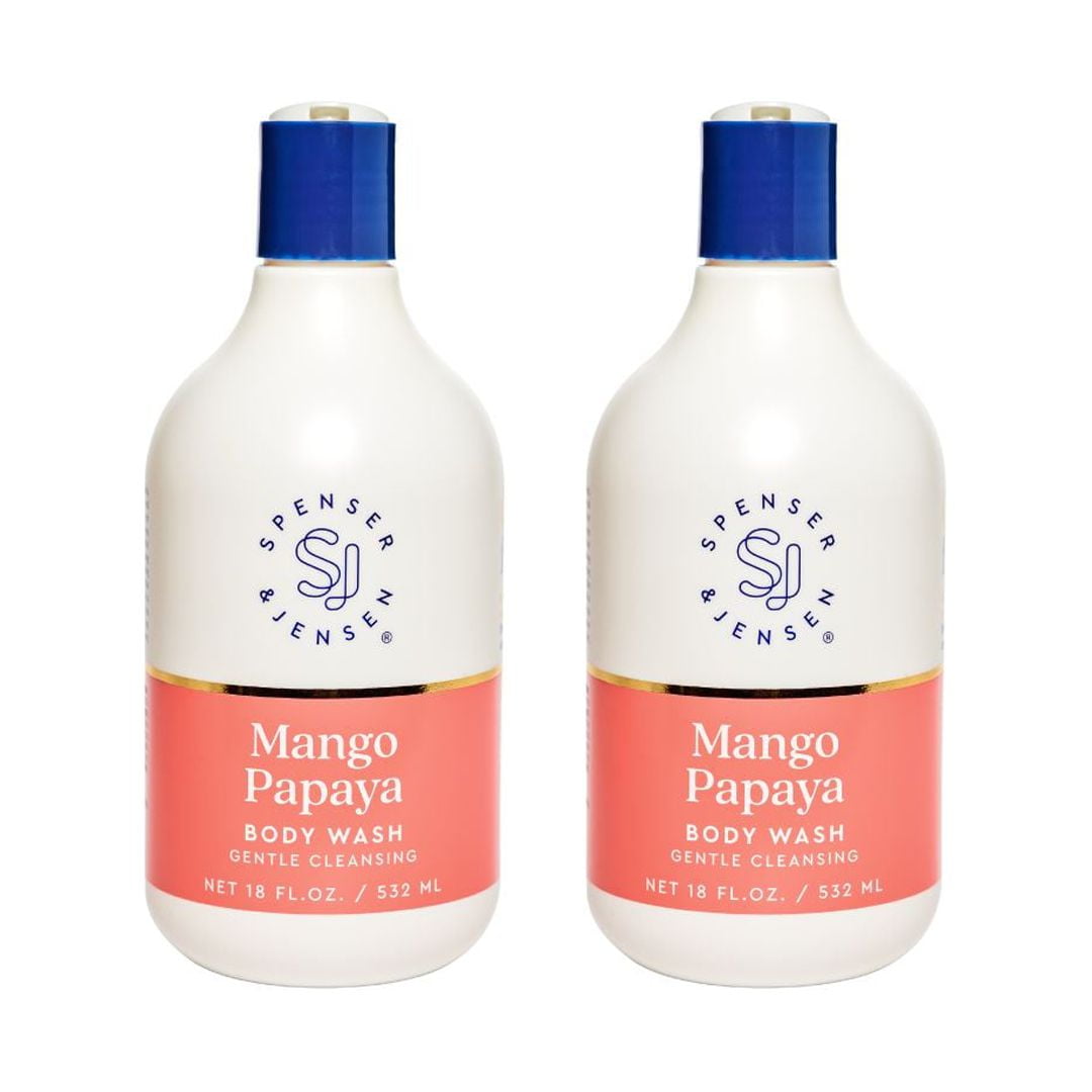 Spenser & Jensen Body Wash Mango Papaya 18 oz