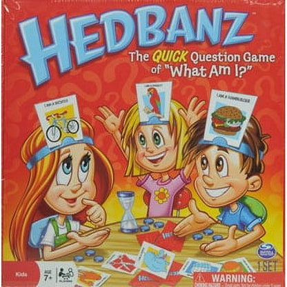 Spin Master Hedbanz 2nd Edition Picture Guessing Board Game