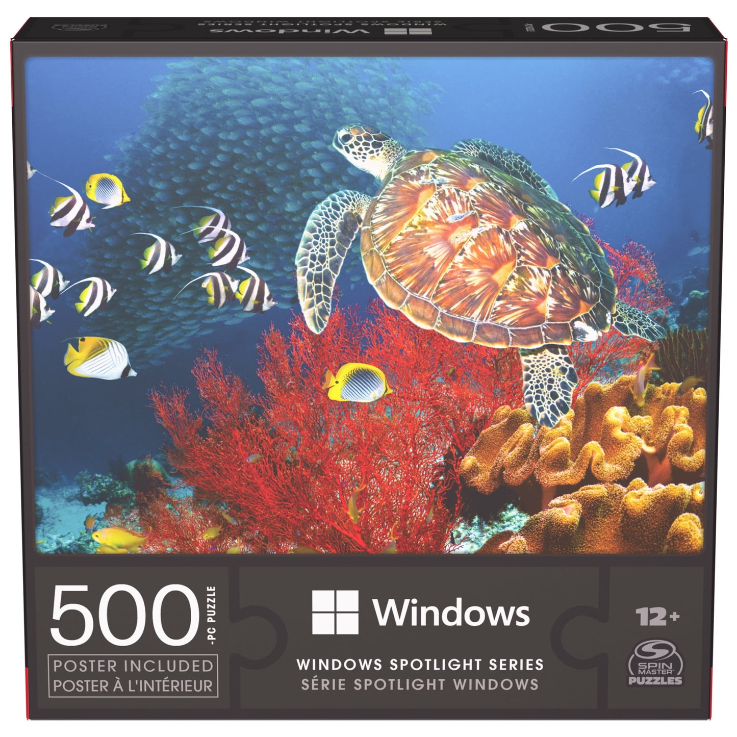 Spin Master Puzzles Microsoft Windows 500 Piece Puzzles, Assorted
