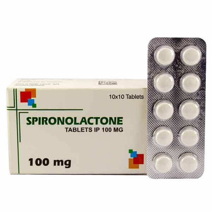 SPIRONOLACTONE TB 100MG 100