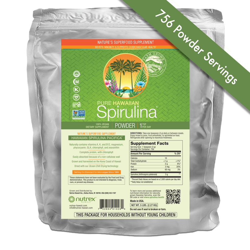 NUTREX HAWAII SPIRULINA POWDER