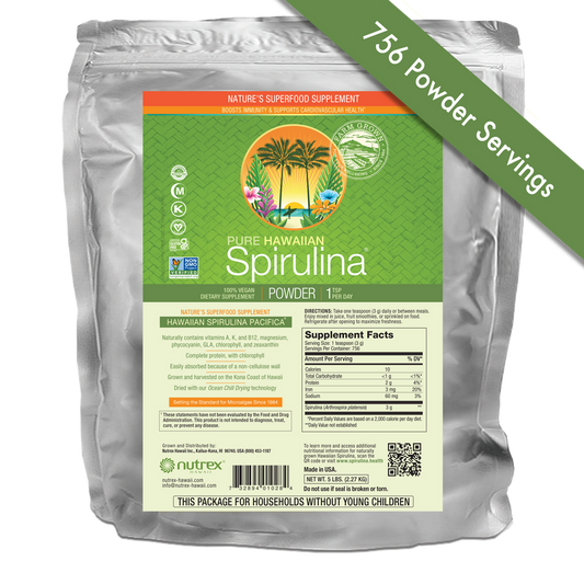 NUTREX HAWAII SPIRULINA POWDER