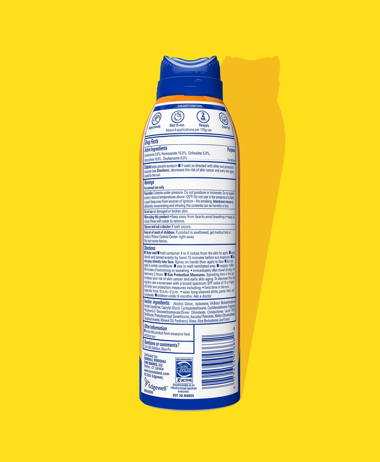 Banana Boat Spf#100 Sport Ultra Spray 6oz