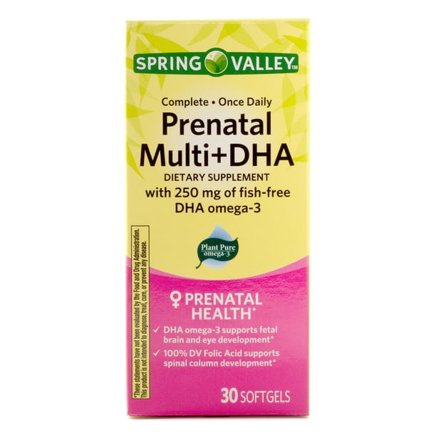SD PRENATAL MULTI+ DHA CW 60 GMM