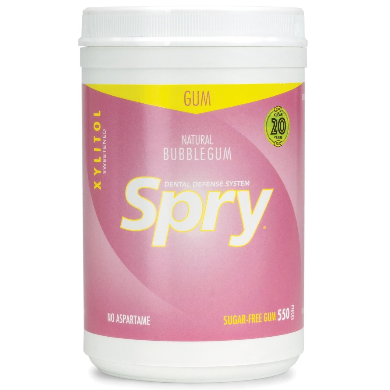 SPRY CHEWING GUM,BUBBLE