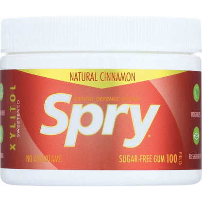 SPRY CHEWING GUM,CINNAMON