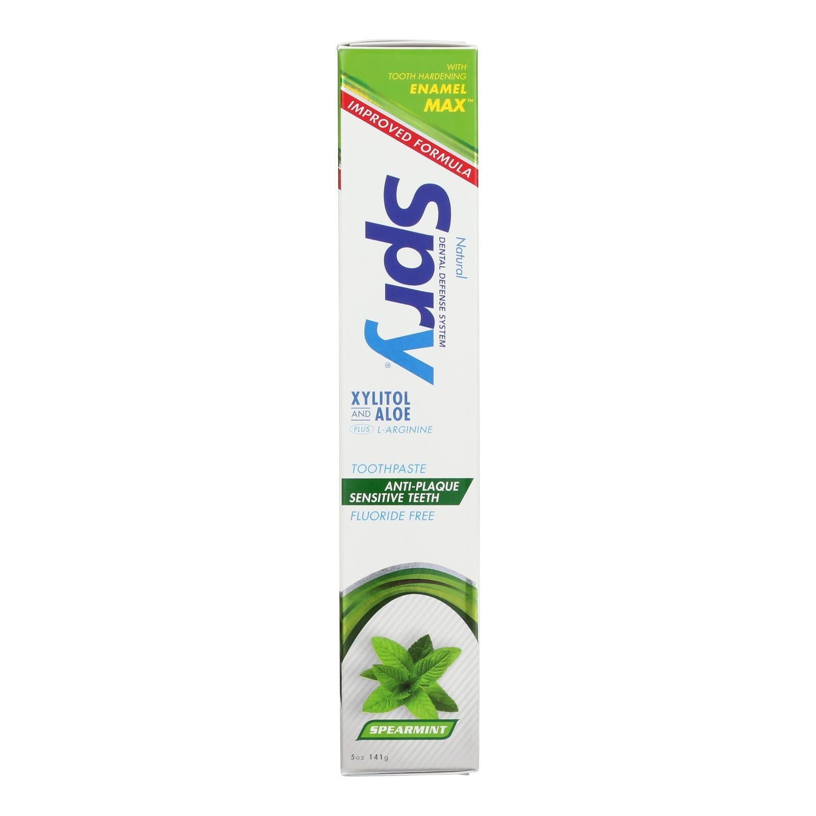 SPRY TPASTE,PEPPERMINT,FLUORID