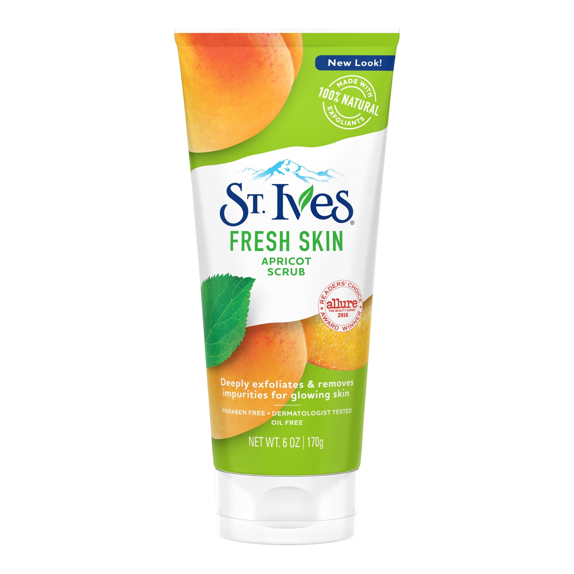 ST IVES APRICOT SCRUB INVIGORATING 6OZ