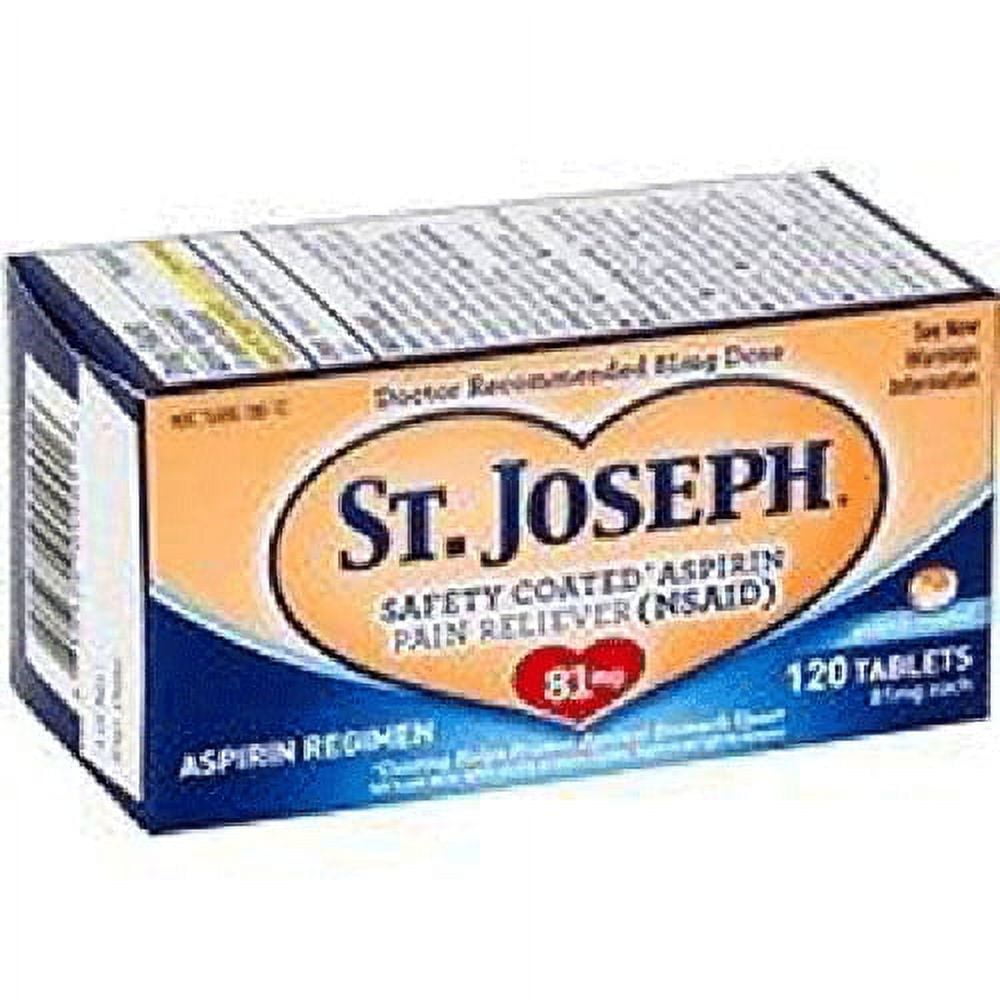 ST JOSEPH ASPIRIN TB 81MG 120 EC