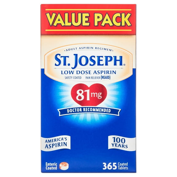 ST JOSEPH ASPIRIN TB 81MG 120 EC