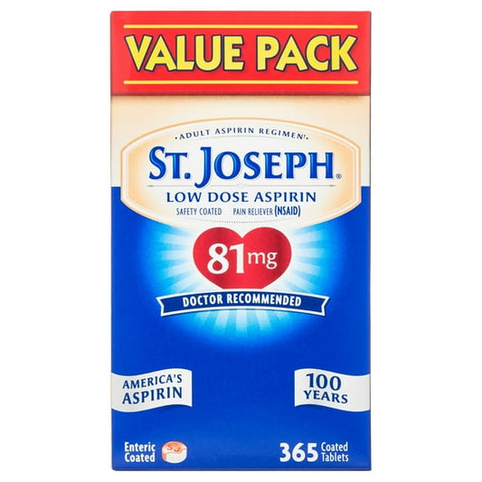 ST JOSEPH ASPIRIN TB 81MG 120 EC