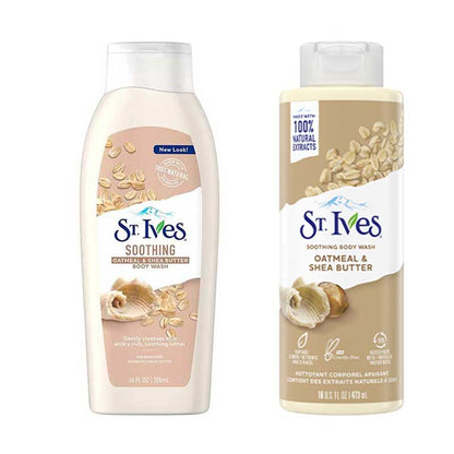 St Ives Body Lotion 21oz Nourish & Soothe(Oatmeal/Shea)