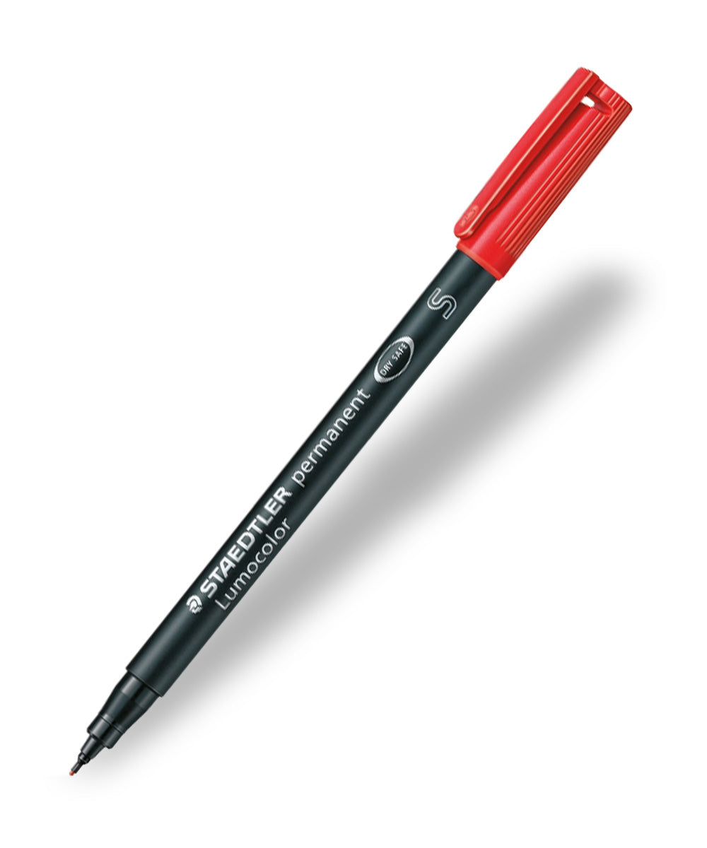Staedtler LumoColor Superfine Tip Permanent Pen, Black