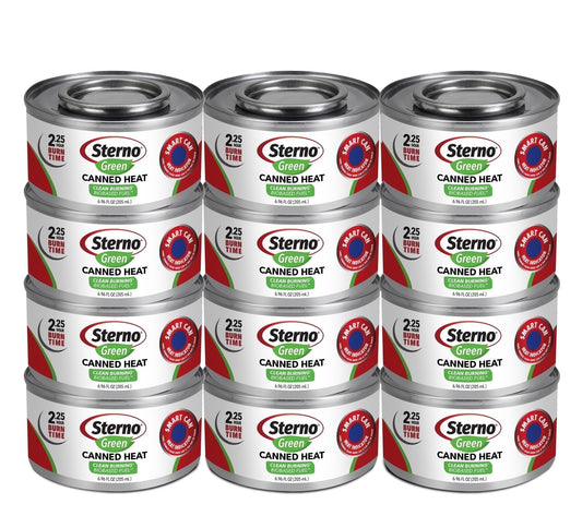 Sterno Gel Canned Cooking Fuel - 2.25 Hour Burn Time, 2 pack