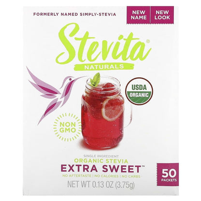 Organic Stevita Spoonable; Packets