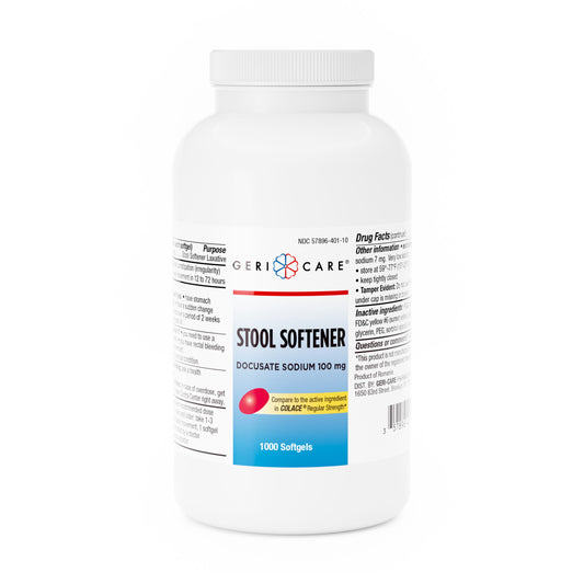 STOOL SOFTENER 100 MG TAB 1000 GERI