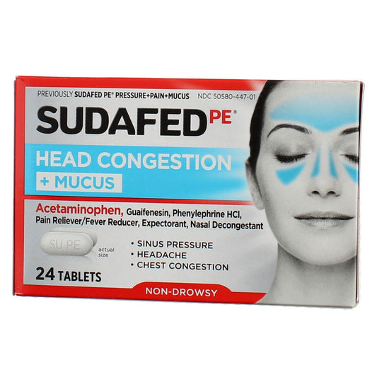 SUDAFED PE LQ 2.5MG/5ML 118ML CHD