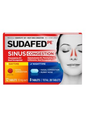 SUDAFED SIN/CONG 12H TB 120MG 20