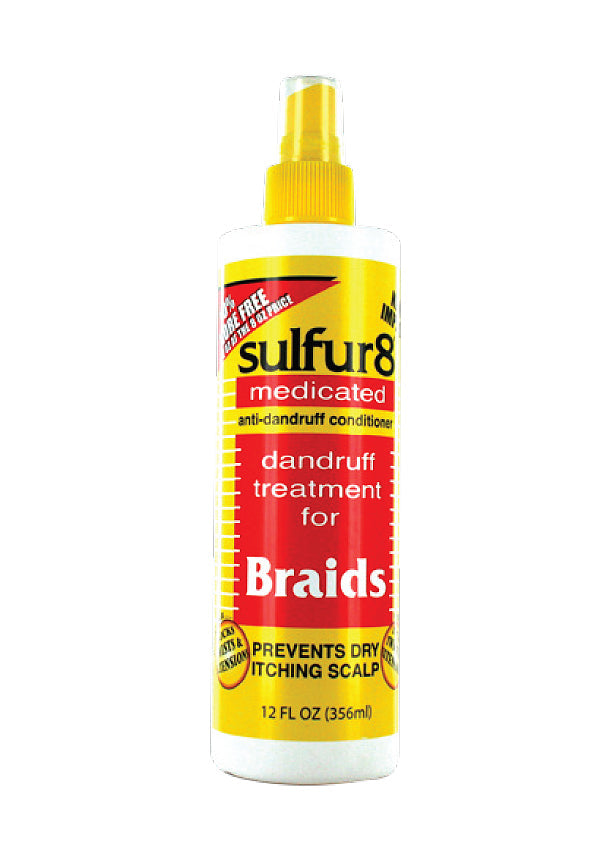SULFUR 8 BRAIDS SP 8OZ MEDICATED